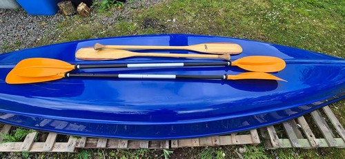 16ft canadian fiberglass canoe - fiberglass,