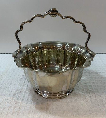 Silver plated bon - bon, dish