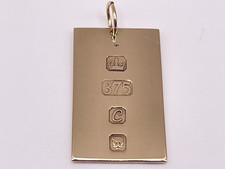 9ct Gold Hallmarked Ingot