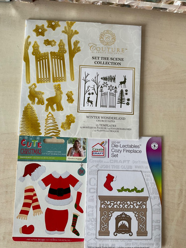 Assorted christmas dies - assorted,