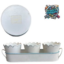 Laura Ashley Home White Metal