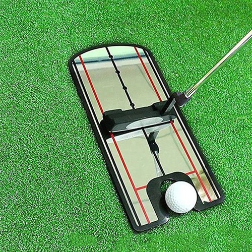 Golf putting mirror train - mirror,