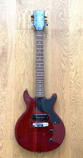Vintage V130 Original Run, Red with double cut and P90 pickup Sounds/plays great