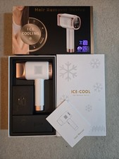 Brand New IPL Laser Hair Removal Device with Ice-Cooling Tech for at-home use