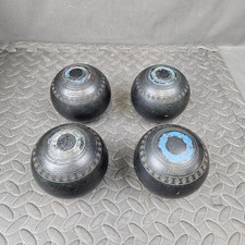 Thomas Taylor Lignoid Size 4 Lawn Bowls M-L7543 Set of 4