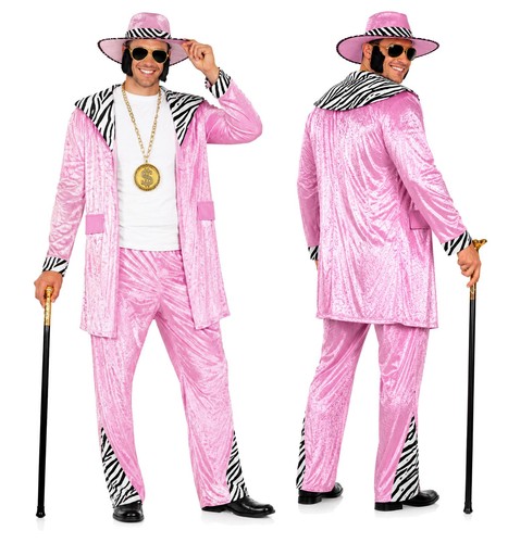Adults pink velvet - pink,