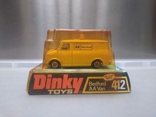 Rare Vintage Dinky Toys 412 Bedford AA Van - Original Blister Pack