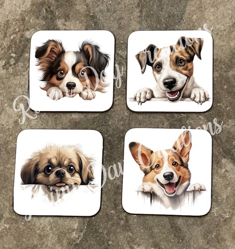 Peeking dog breeds - peeking,