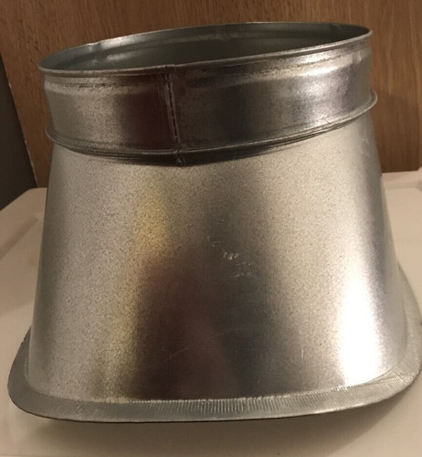 Metal pipe curved boot - pipe,