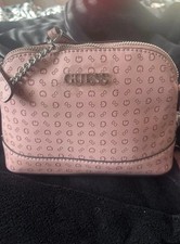 guess pink mini bag