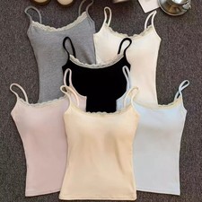 Elastic Camis Tank Tops with