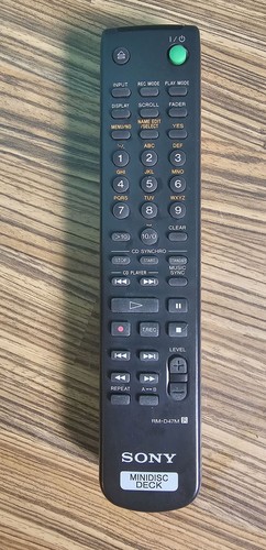Sony d47m genuine - rm-d47m, original