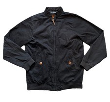 Men's Lambretta Black Mod Harrington Jacket UK XL