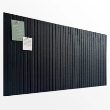 6PCS 30x30CM Black Felt Board