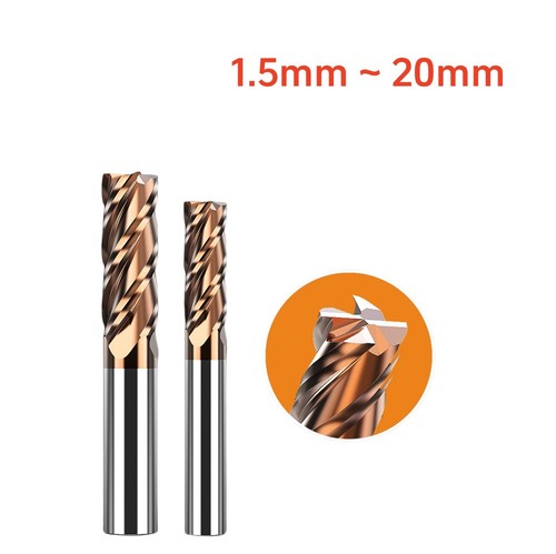 Hrc55 solid carbide end mill - carbide,