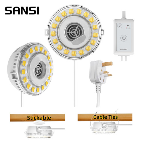 Sansi led grow light - grow, on