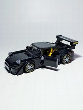 Lego (custom) speed champion car of Porsche RWB