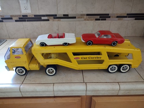 Vintage tonka car carrier - vintage, 60s
