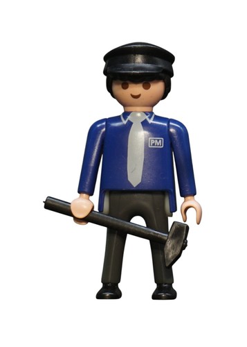Playmobil figure train station - figure,