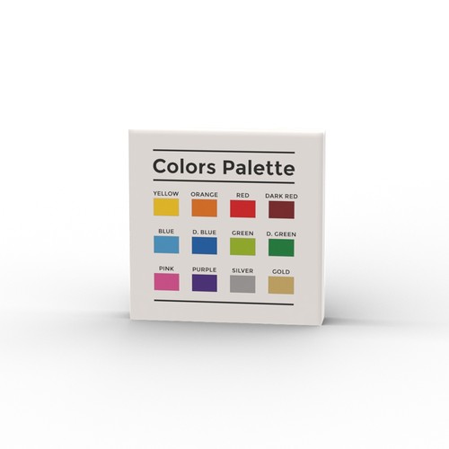 Color palette custom - color, ❤