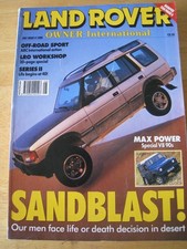 LAND ROVER JUL 1998 OFF-ROAD SPORT ARC LRO WORKSHOP SERIES III MAX POWER SPECIAL