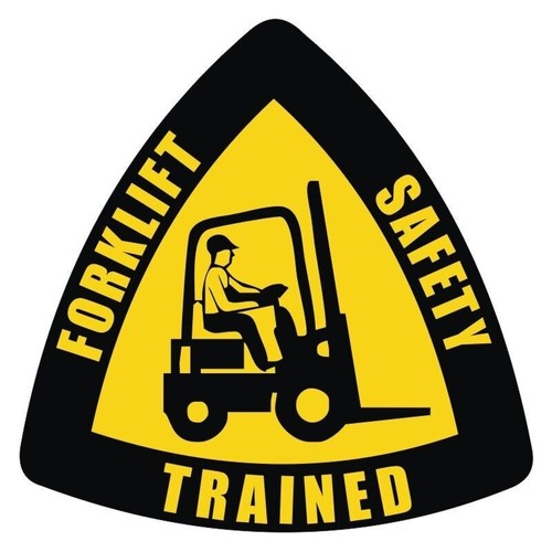 Forklift safety trained - forklift,