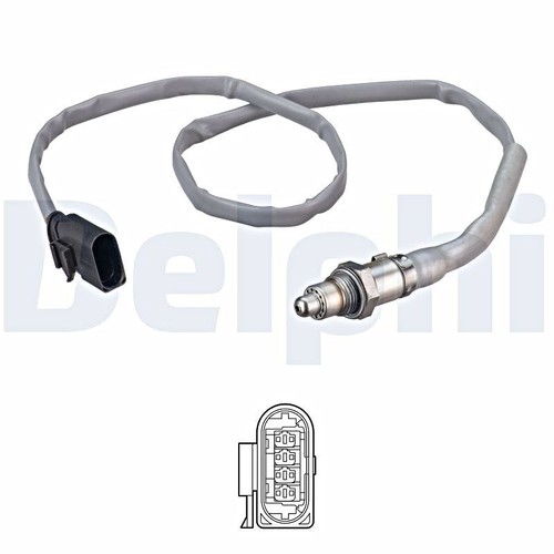 Black lambda sensor delphi - lambda,