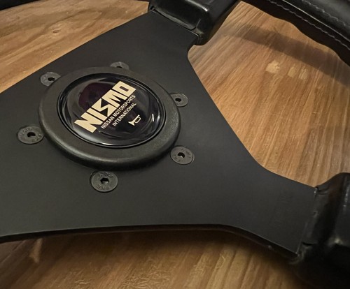 Nismo old logo - old, steering