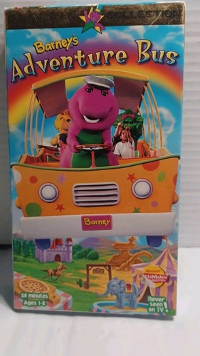 Barneys adventure bus vhs - barneys,