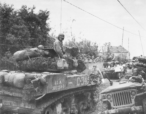 Army stuart in action - army, m3
