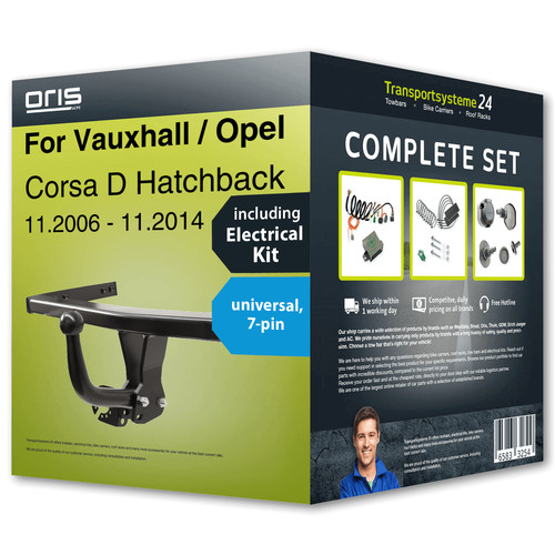 Towbar fixed for - , vauxhall