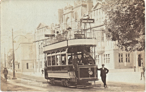 Leamington electric tram - tram, to