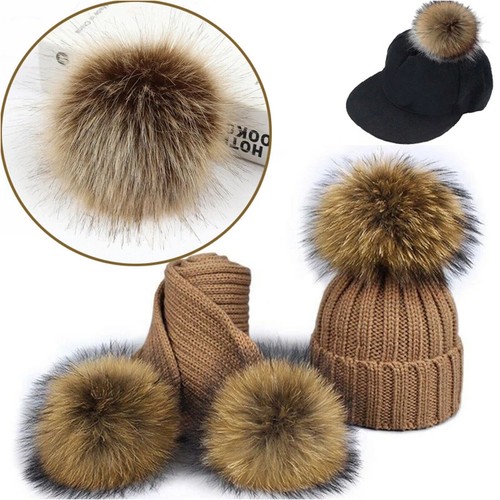 12pcs faux fur pom - 12pcs,