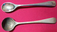 Small EPNS Silver Plated Salt Spoons