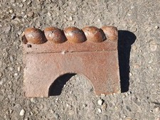 22 Large Victorian Salt Glazed Rope Top Garden Edging Tiles 