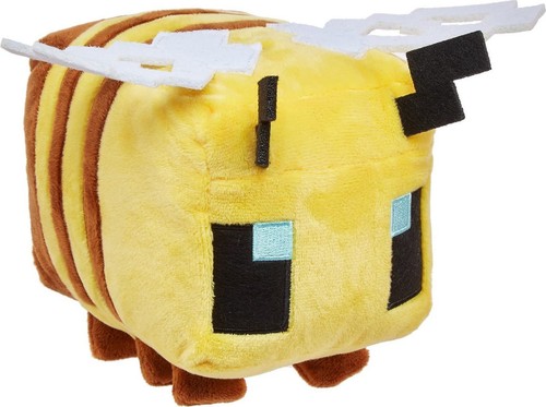 Mattel minecraft bee plush - mattel,