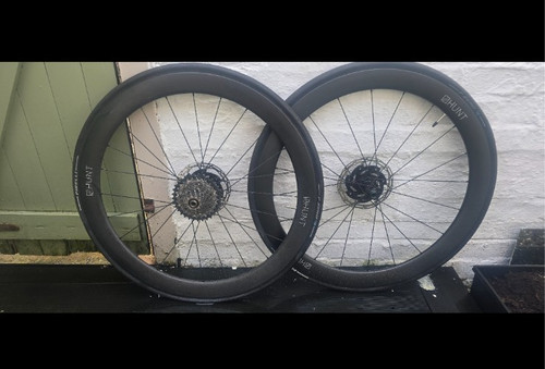 Hunt carbon aero wheelset - hunt,