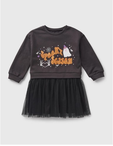 Girls black spooky halloween - spooky,