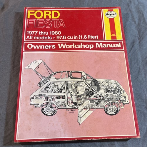 Ford fiesta haynes - ford, 1977