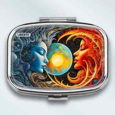 Sun & Moon Themed Pill Box -