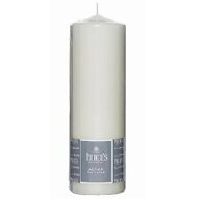 Price's 125 Hour Burn Large Thick Jumbo Ivory Cream Church Altar Pillar Candle