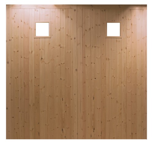 Wooden hand made garage - hand,