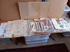 Collection of Model Railways Plans, Drawings and Kits - See Photos & Desc.
