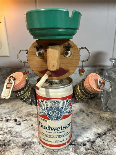 Vintage budweiser beer can - budweiser,