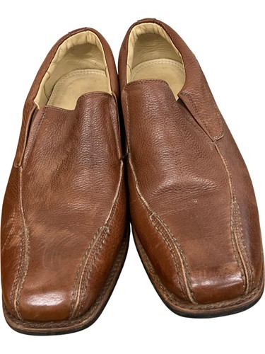 Amazonas brown leather slip - slip, on