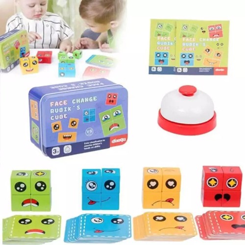 Magic face changing cube game - magic,