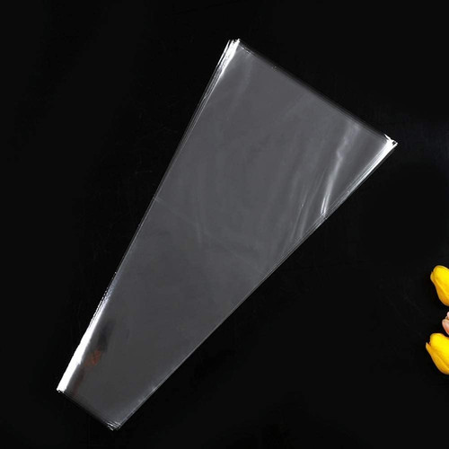 100 pcs clear plastic - pcs, flower