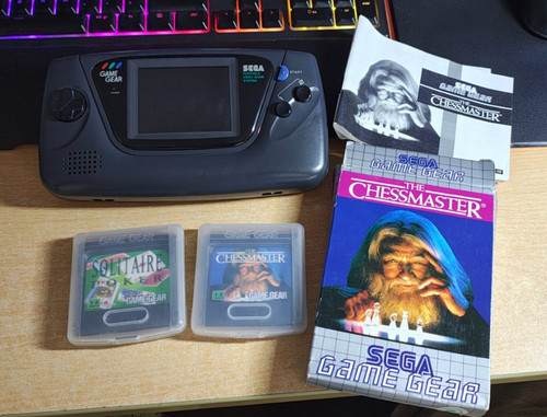 Sega game gear - gear, fully
