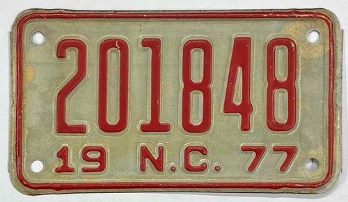 Vintage north carolina - vintage, 1977
