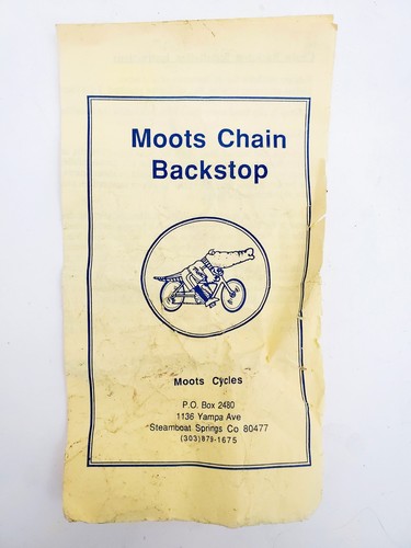 Moots chain backstop - chain,